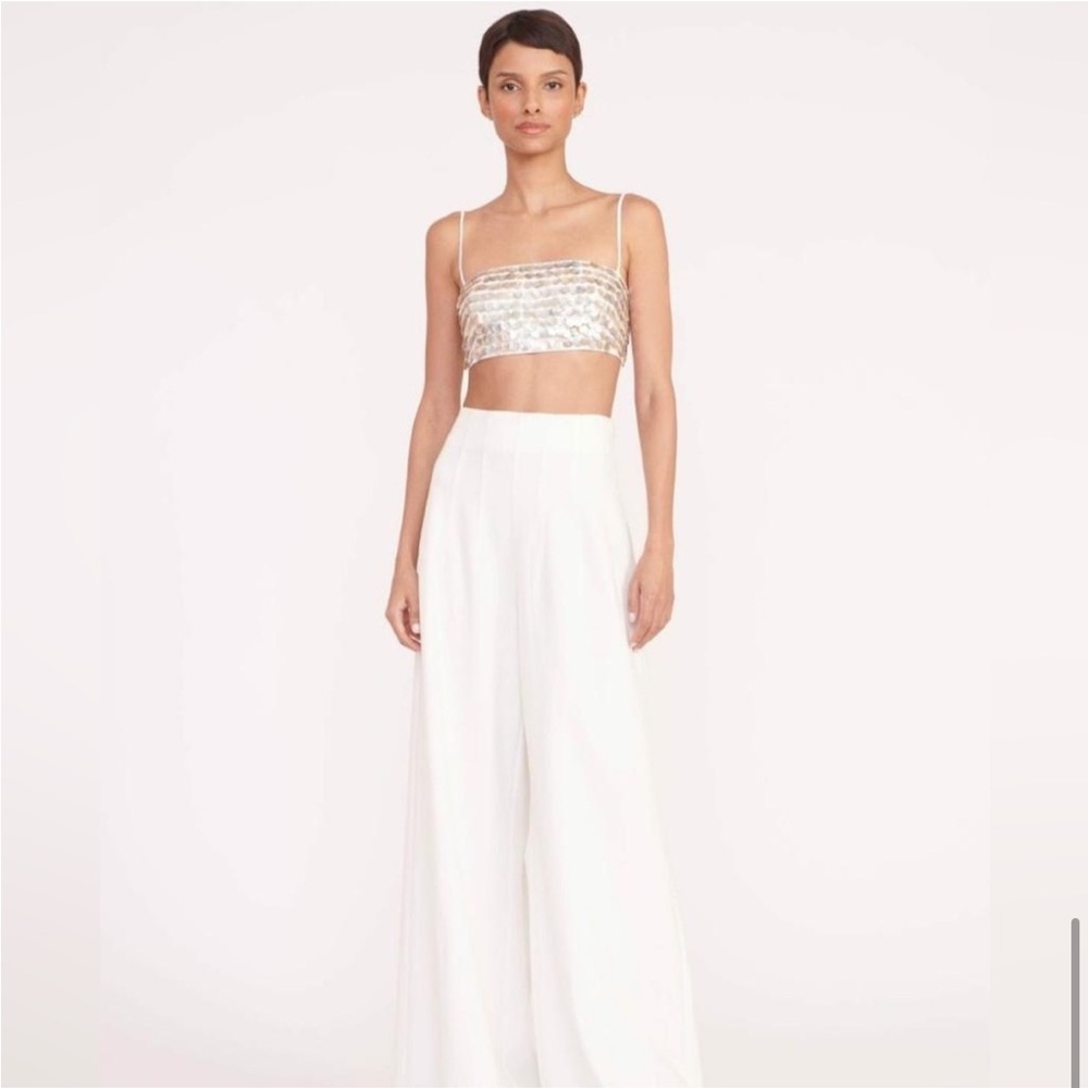 STAUD White Monique Shell Top - size 4 ***SOLD OUT***